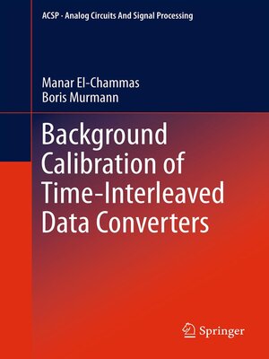 cover image of Background Calibration of Time-Interleaved Data Converters
